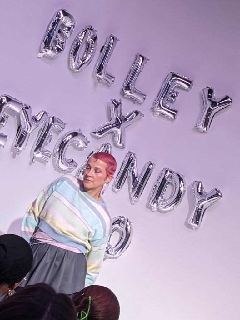 Modelling at Bolley x Eye Candy fashion show